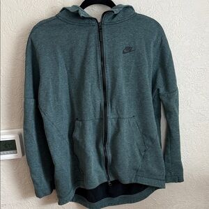 Nike tech Dark Teal Full-Zip Hoodie